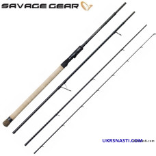 Cпиннинг четырехчастный Savage Gear Salmonoid 10' длина 3,05м тест 12-34гр